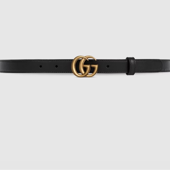 Gucci Marmont Thin Belt size 75. Never worn perfect condition in dust bag! - Picture 1 of 5